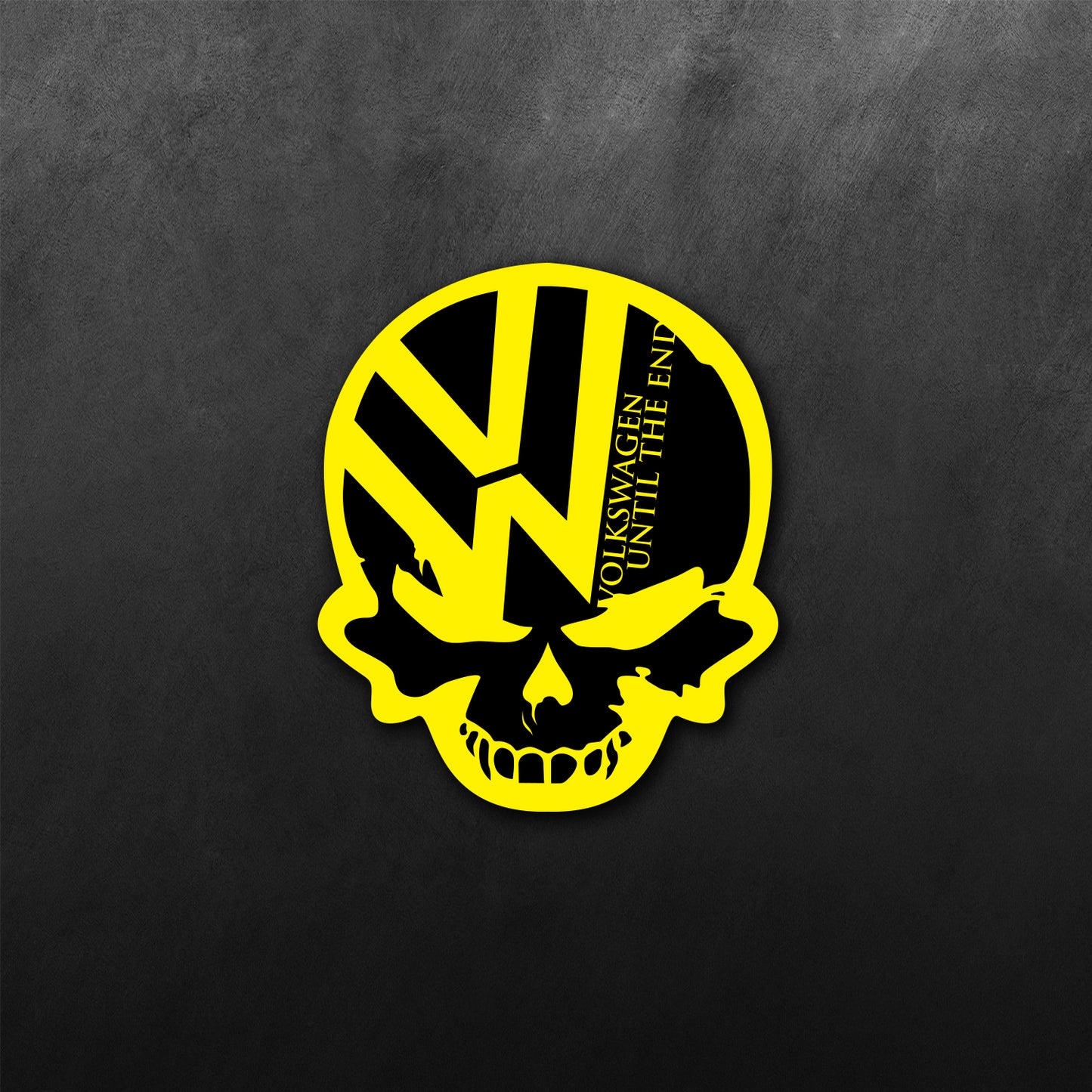 for Volkswagen Skull Sticker