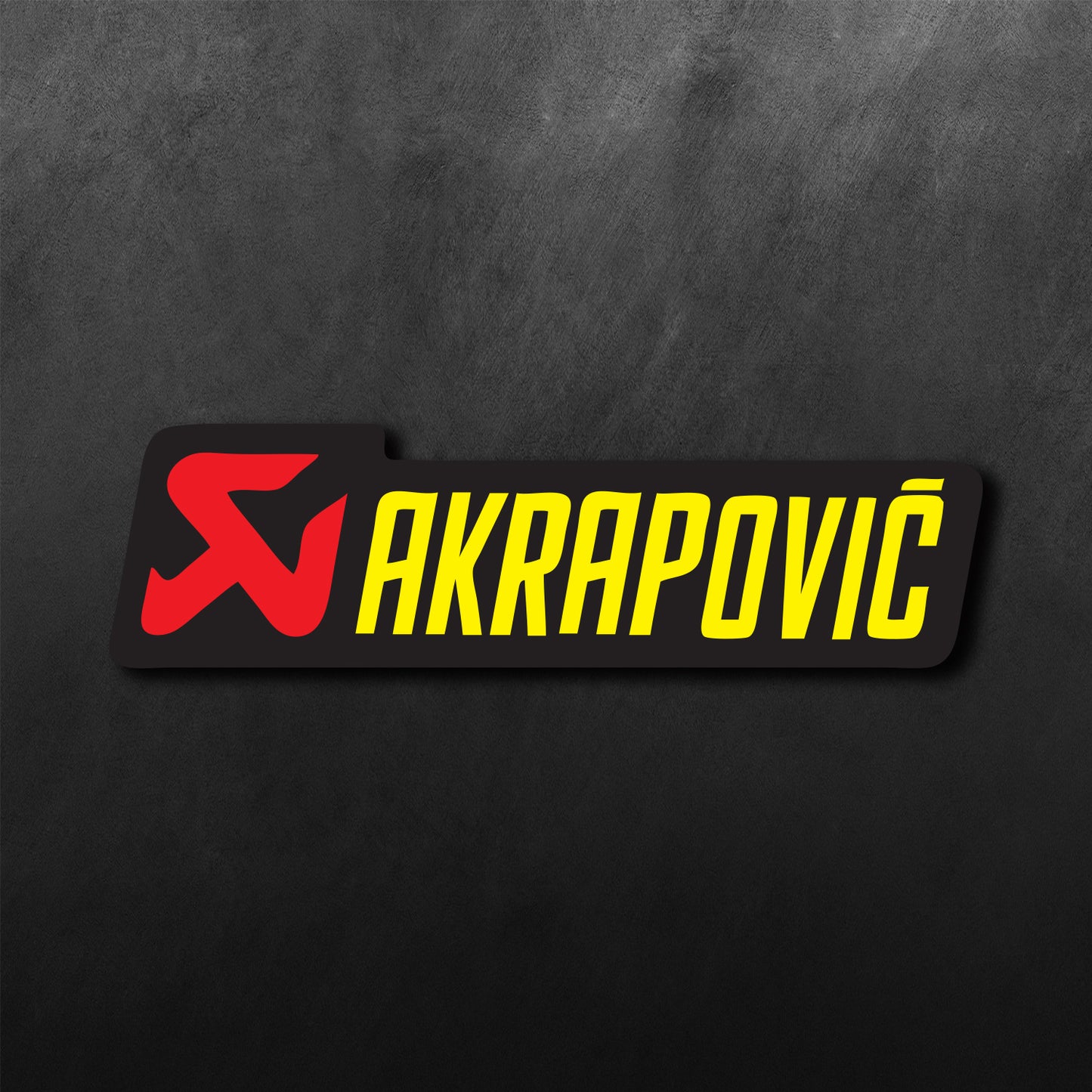 Akrapovic Logo Sticker