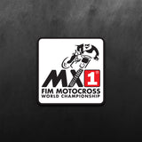 MX1 Fim Motocros Sticker