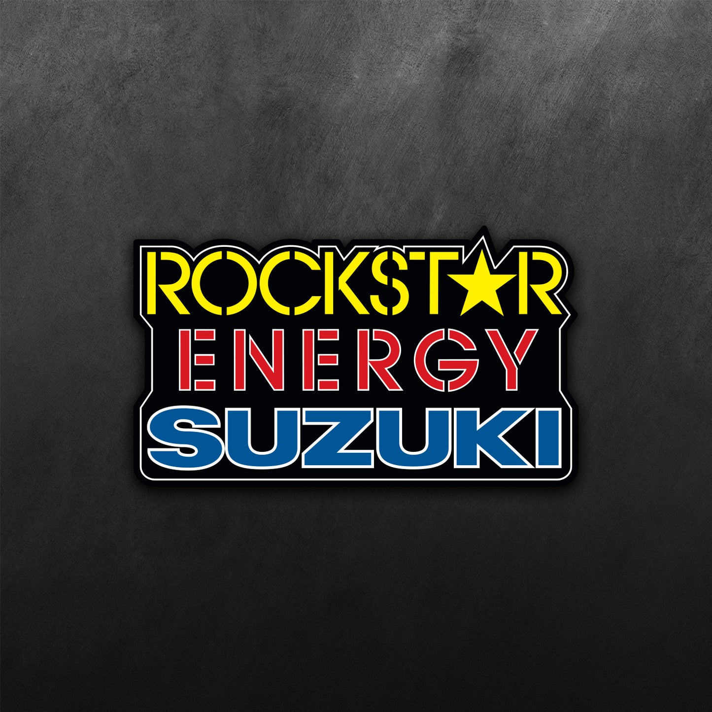 Rockstar Energy for Suzuki Sticker