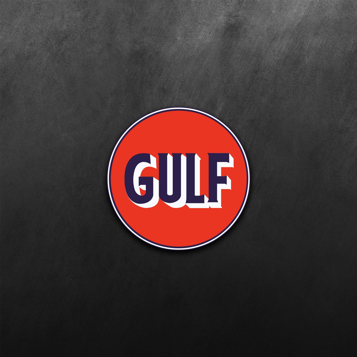 GULF Oil Sticker