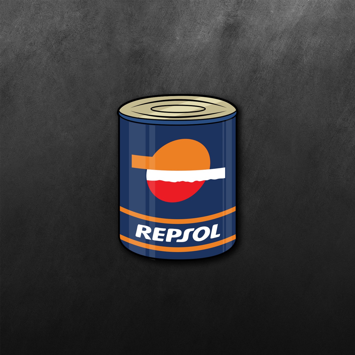 Repsol Oil Sticker