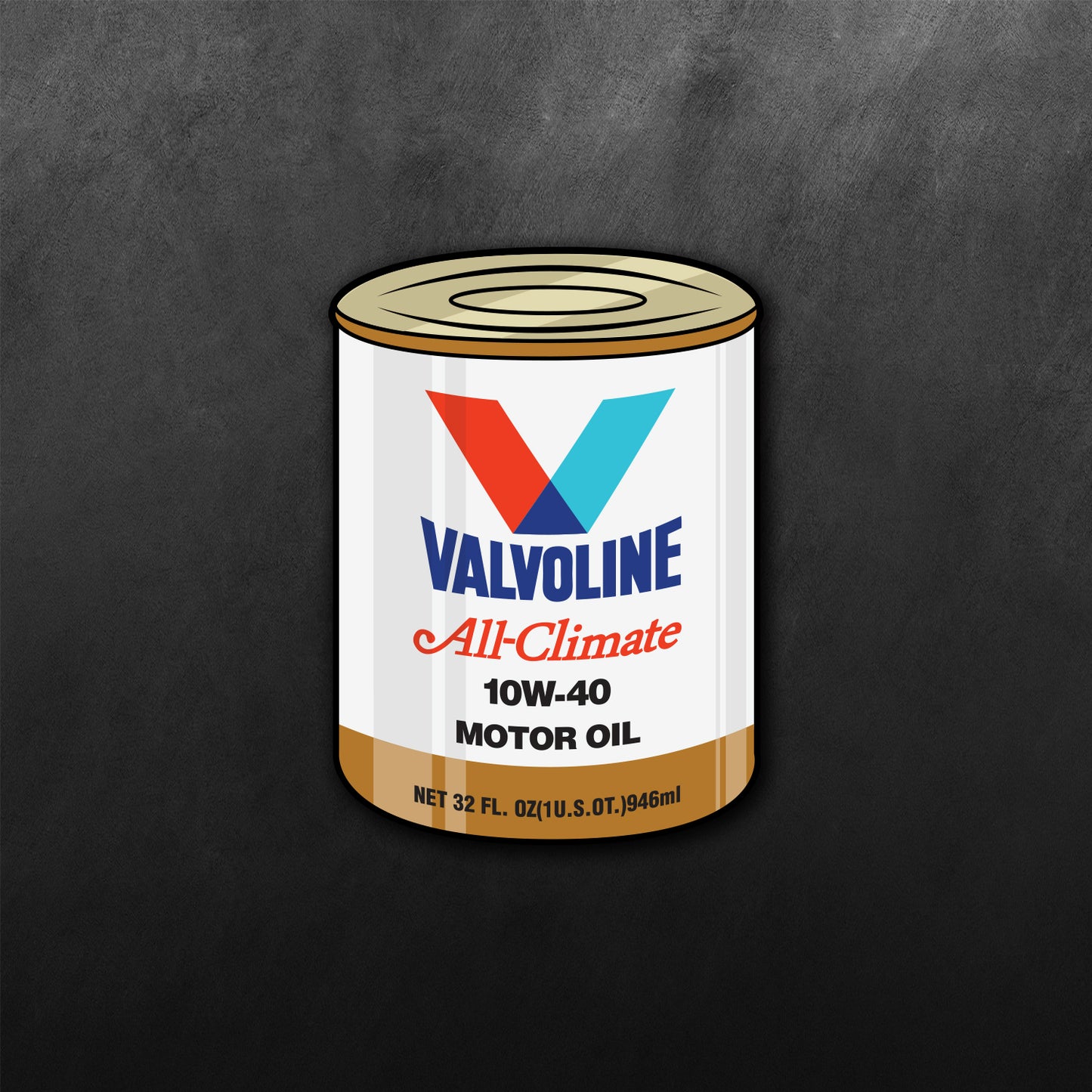 Valvoline Motor Oil Sticker