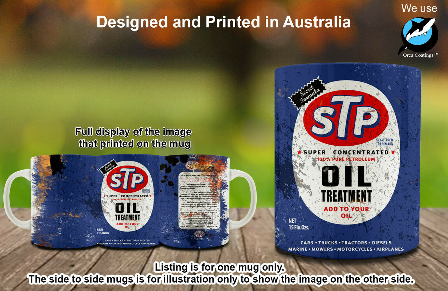 STP Oil Treatment Mug