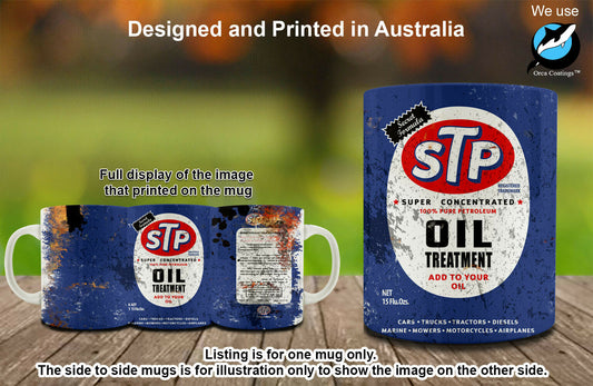 STP Oil Treatment Mug