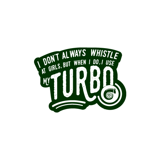 Turbo Whistle Sticker