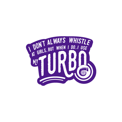 Turbo Whistle Sticker