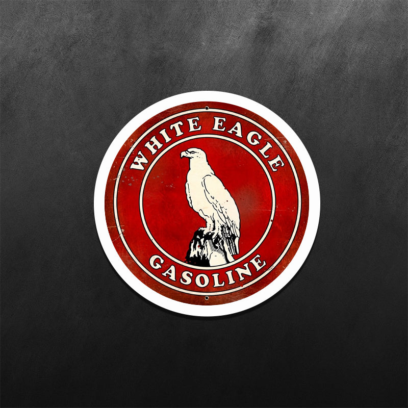 White Eagle Gasoline Sticker