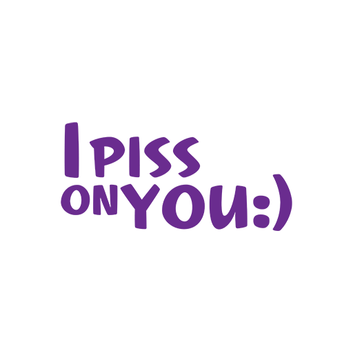 I Piss On You Sticker-0