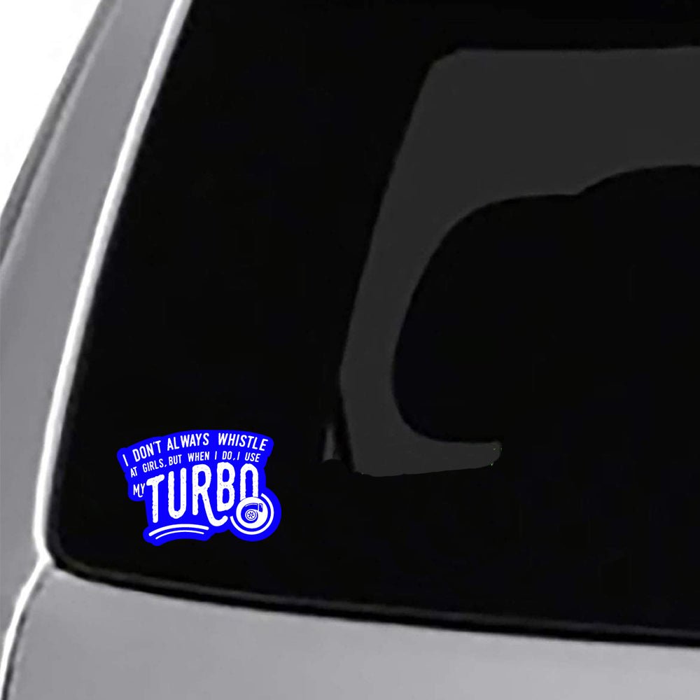 Turbo Whistle Sticker