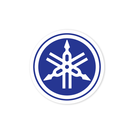 Yamaha Logo Emblem Sticker-0